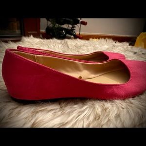 Express pink flats size 9